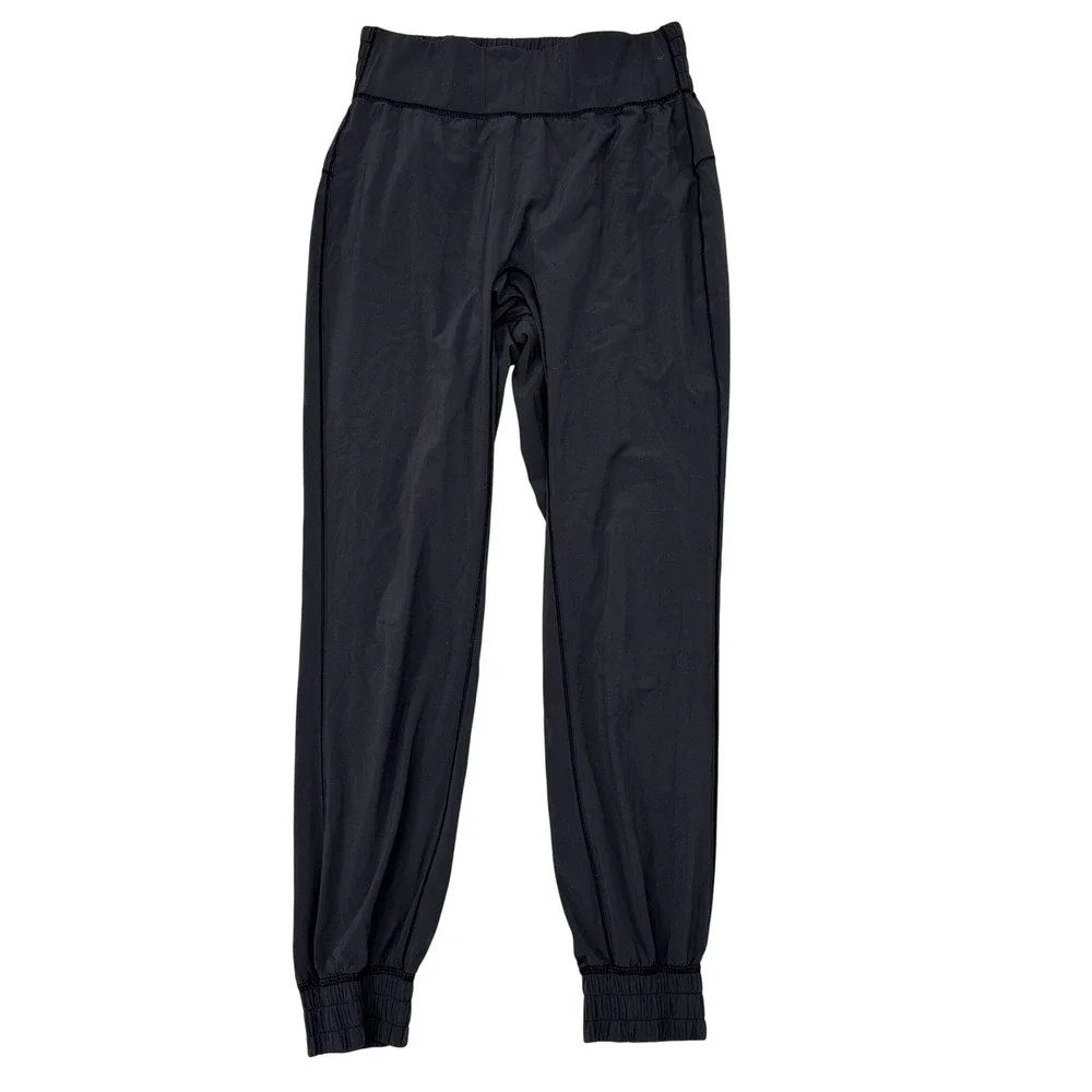Lululemon Sun Setter Jogger Pants Womens Size 6 Gray Athleisure Casual